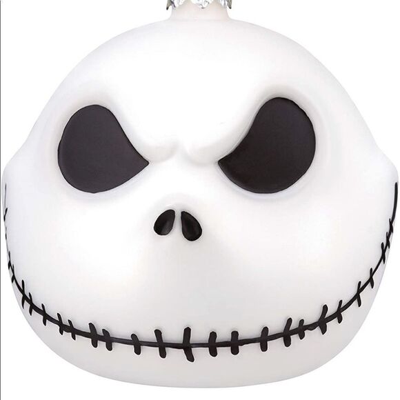 Hallmark glass ornament Jack Skellington Nightmare before Christmas NWT - Picture 6 of 8